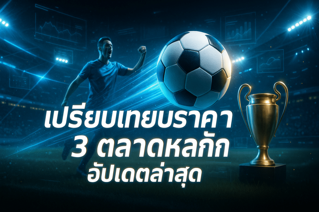 เปรียบเทียบราคาบอล