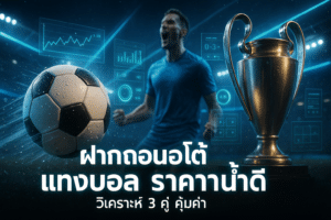 ฝากถอนออโต้ แทงบอล